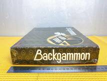 貴重　Backgammon　バックギャモン　ボードゲーム　テーブルゲーム　取説付き　Tsukuda Original　現状品_画像9