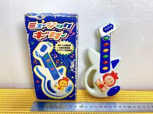  postage 520 jpy! valuable retro music guitar KN-02110 toy musical instrument toy present condition goods 