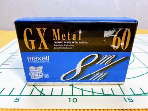 未使用　送料520円！　貴重　maxell　マクセル　GX Metal60　ビデオカセットテープ　P6-60GXM　現状品