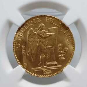 1897 フランス 金貨の値段と価格推移は？｜1件の売買情報を集計した1897 フランス 金貨の価格や価値の推移データを公開