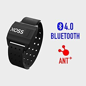 XOSS ハートレートモニター アームバンド 心拍センサー(BT/ANT+)