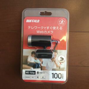 BUFFALO マイク内蔵100万画素 Webカメラ HD720p対応 ブラック BSW105MBK