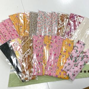 ハンドメイド応援 バイアス幅18mmと幅24mmの10種類計92m 2