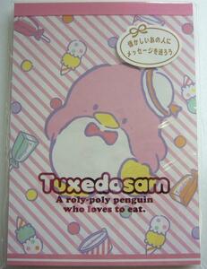 タキシードサム　メモ　メモ帳　サンリオ50周年　2010年　3柄各20枚合計60枚　未開封品