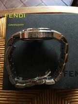 老舗高島屋購入 FENDI 希少 メンズ クオーツ /プレゼント アクセサリー 宝石_画像4