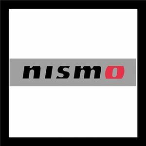 99992RN227 NISMO(ニスモ) ロゴステッカー ブラック抜き文字(Sサイズ) サイズ 18mm x 150ｍｍ ブラック抜き文字 ★送料無料★