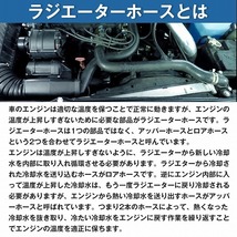 BMW E60/E61 5シリーズ 530i/ 525i ラジエータークーラントホース / ウォーターリターンホース ロアホース 17127519257_画像4