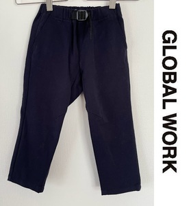 ■激安■GLOBAL WORK/グローバルワーク■キレイメクライミングパンツ/ボトムス■ネイビー/キッズS■90-100◎男女◎