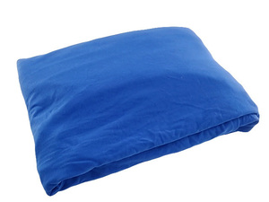 寝具シーツ のびのび 綿素材 超ストレッチ クイーン 幅125x170xマチ40cm ネイビー