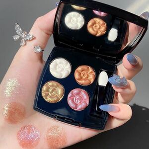 【大人気】XIUSE 4色 アイシャドウパレット #01 中国コスメ