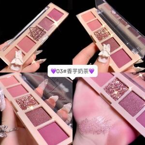 【箱なし 】 DIKALU 5 色 アイシャドウパレット eyeshadow #03