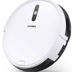 【A450ロボット掃除機ヤ】 やや汚れあり APOSEN ロボット掃除機 自動充電 2.7インチ 超スリム 静音 複数のクリーニングモード ペットの毛