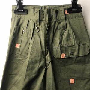 40s Vintage military America army England army HBTg LUKA trousers g LUKA pants WW2 dead stock 