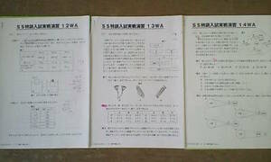 サピックス＊6年＊理科＊難関校ＳＳ特訓 入試実戦演習／早稲田