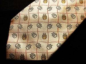 0^o^0ocl!kc0568④ Ghibli [to Toro ] embroidery necktie 