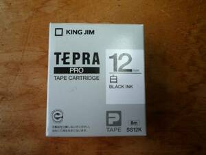 TEPRA 白　12ｍｍ（未開封品）