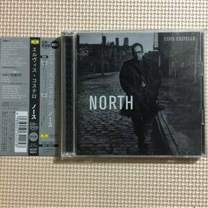 エルヴィス・コステロ『ノース』国内盤帯付きCD＋DVD初回限定盤