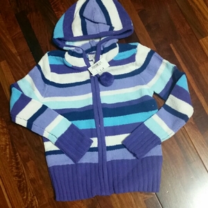  new goods children z Play s{S} stripe knitted Parker 110-120