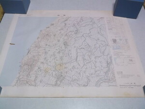 )　弥彦　新潟県　5万分の1　古地図 ポスター　昭和49年5月　国土地理院　※管理番号539