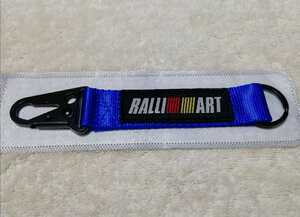 * Ralliart seat belt material key holder * inspection ) Mitsubishi MIVEC Lancer Evolution Colt Eclipse FTO GTO CT9A 4G63 CD JDM