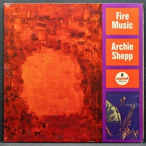 【米オリジナル】ARCHIE SHEPP 美盤 ツヤ有り FIRE MUSIC アーチーシェップ IMPULSE 名盤 MARION BROWN / JOE CHAMBERS