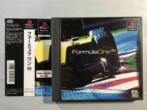 フォーミュラワン99 PSソフト SONY プレイステーション　FORMURA ONE 99