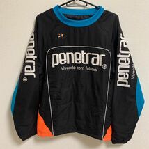 【美品】penetrar 中綿 ピステ ウィンドブレーカー ベネトラール トレーニングウェア スポーツウェア ブラック_画像1