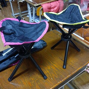 折りたたみチェア 2脚セット