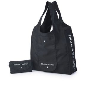 DEAN&DELUCA エコバッグ 黒 ブラック