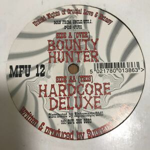 【ハピコア】Supreme & UFO / Bounty Hunter - Man From Uncle Records . Happy Hardcore ハッピーハードコア