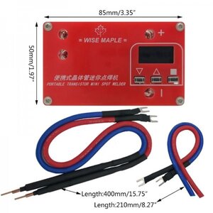 簡易スポット溶接機 12Vバッテリー式 自動溶接 完成品 溶接ペン ミニスポット溶接機 LCDディスプレイ画面 動作確認品 即納可能