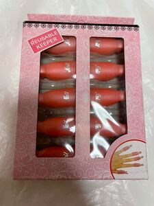 ネイル オフクリップ ピンク