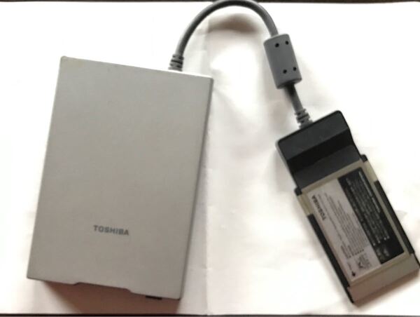 東芝 FDDドライブ PCカード型