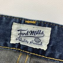 リー Lee × フォードミルズ FORD MILLS デニムパンツ クロップドパンツ ジーンズ Sサイズ レディース 細身 キレイめ 美品♪■Ja2810_画像4