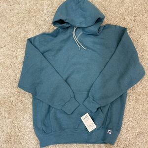 RUSSELL ATHLETIC × UNITED ARROWS & SONS ESSENTIAL HOODIE 新品　ターコイズ　XL 完売品　定価以下 スウェットパーカー フーディ Sweat