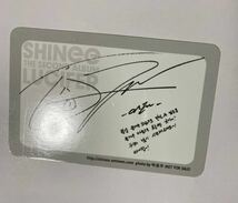 オニュ SHINee The 2nd ALBUM LUCIFER 韓国盤 トレカ ONEW Photocard_画像7