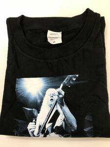 refle@ JOHNNY WINTER JAPAN TOUR2014 Tシャツ【未使用】③サイズXL 黒／ブラック