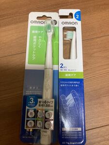 オムロン 電動歯ブラシ + 替えブラシー セット