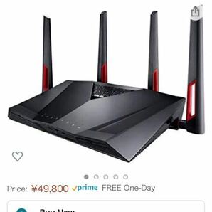 無線LANルーター WiFi 無線LAN親機 ASUS RT-AC88u router AC3100 ゲーミングルーター