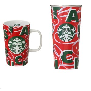スターバックス ホリデー2021 ステンレスカップ・マグRED CUP タンブラー