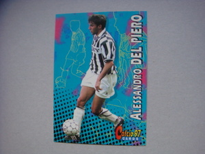 アレッサンドロ・デル・ピエロ PANINI Calcio 97 CARDS サッカーカード　Alessandoro DEL PIERO ユベントス・イタリア