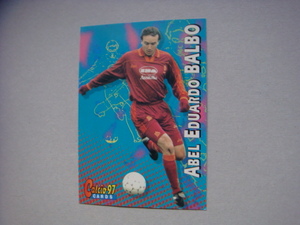 アベル・バルボ PANINI Calcio 97 CARDS サッカーカード　Abel Eduardo BALBO ローマ・アルゼンチン代表