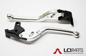  retractable less -step adjustment brake clutch lever set (SI) DAYTONA 600/650
