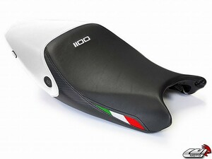 DUCATI MONSTER 696 795 796 1100 08-14 LUIMOTO 製1100 | ライダーシートカバー (Team Italia 1072102)