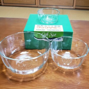 ナルミクックマミー 耐熱ガラスボール3個セット 未使用