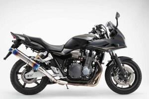 新品 ビームス CB1300SF/SB '03～'07 (BC-SC54)用 R‐EVO スリップオン ヒートチタンサイレンサー JMCA D105-53-P1J BEAMS マフラー