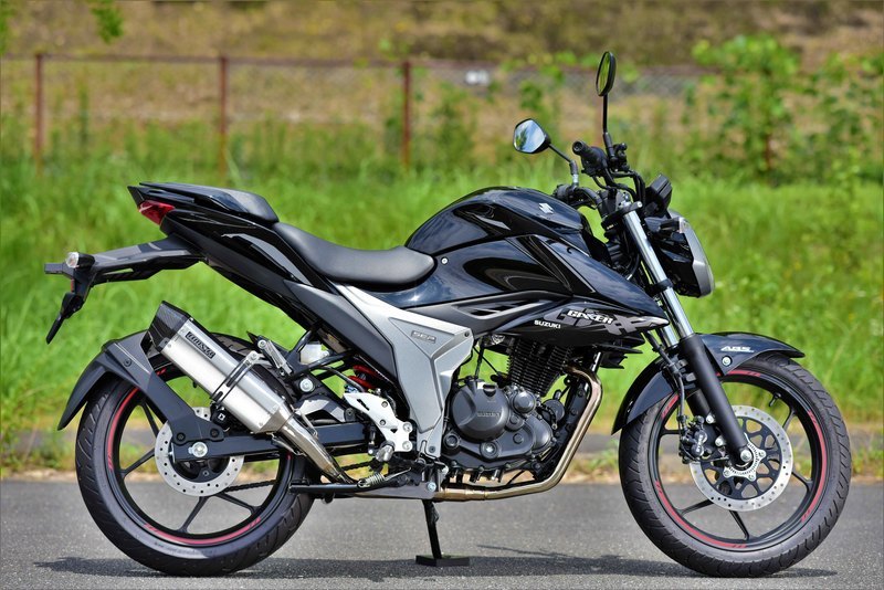 ジクサー150(NG4BG) ビームスマフラー中古品 （ジクサー150