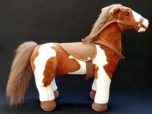3Q selling up! tax less * horse. vehicle * horse riding * toy for riding * for children * horse *..*po knee * soft toy * article limit *1123-3
