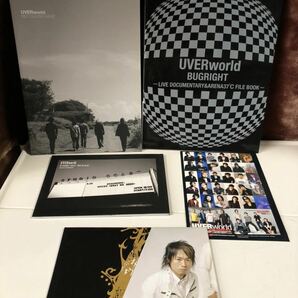 CD-109 【中古品】UVERworld ウーバーワールド TAKUYA∞ アーティストブック  2007～2009 ポスター シール まとめての画像3