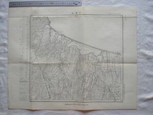 【古地図 昭和20年代 北海道】『小清水』五万分一地形図斜里9号 昭和28年発行 地理調査所【鉄道 釧網本線 日甜専用軌道 殖民ガソリン軌道】